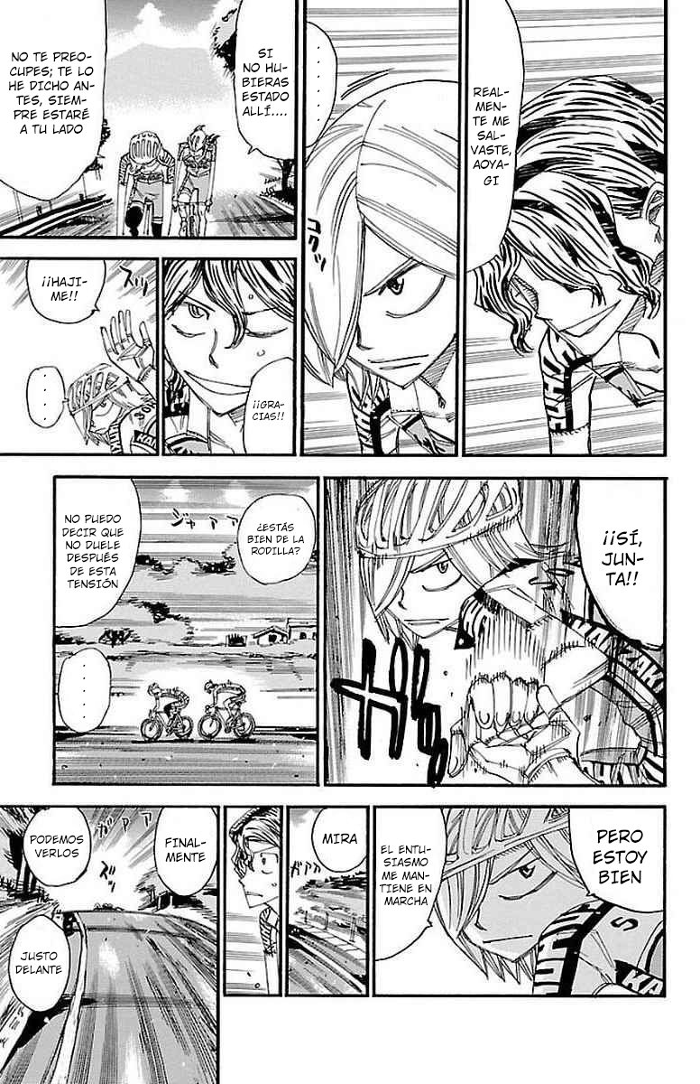 Yowamushi Pedal Capitulo 448: El final del juego de la muerte página 17