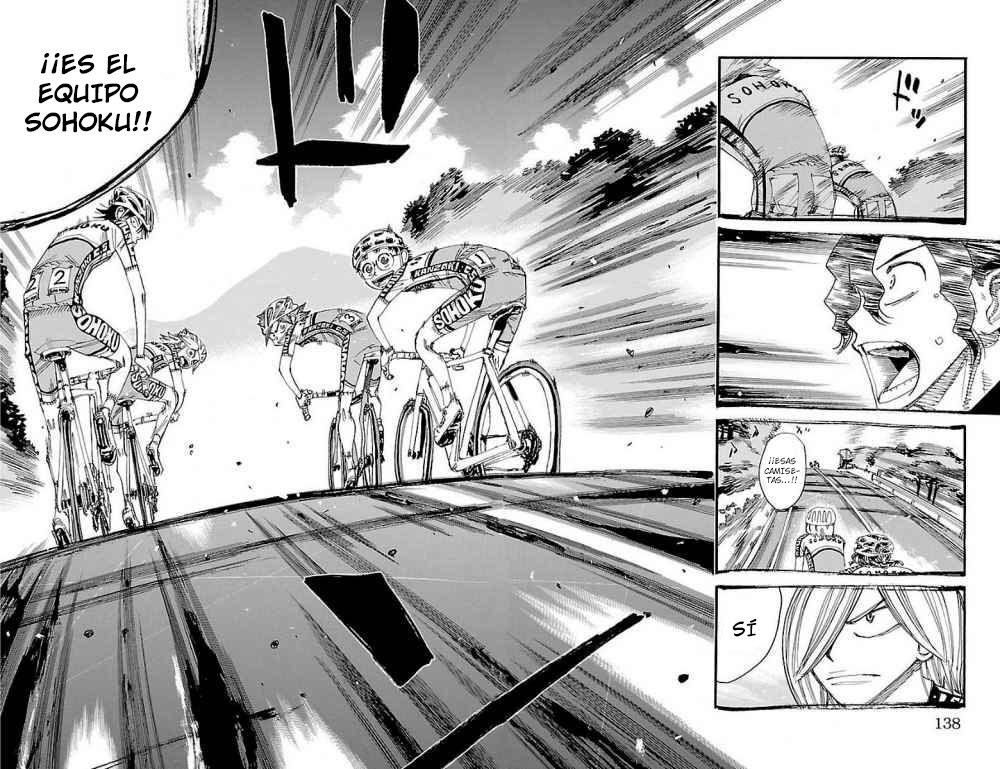 Yowamushi Pedal Capitulo 448: El final del juego de la muerte página 18