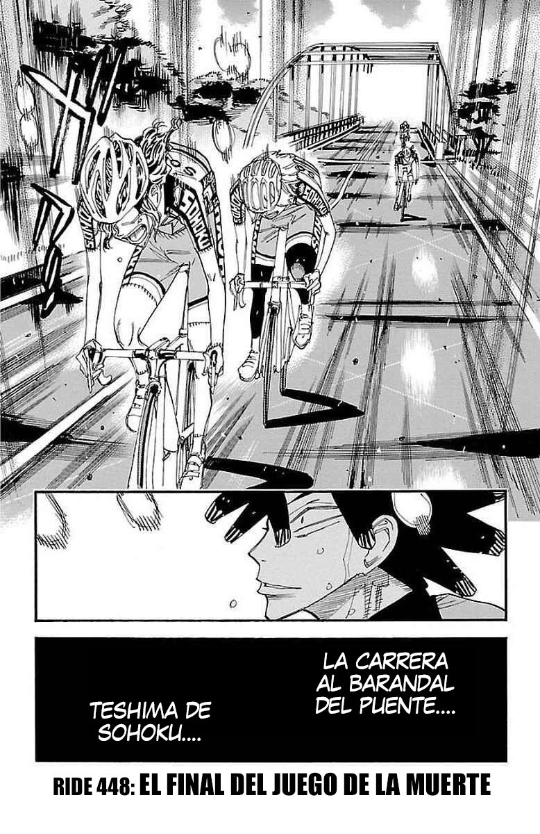 Yowamushi Pedal Capitulo 448: El final del juego de la muerte página 2