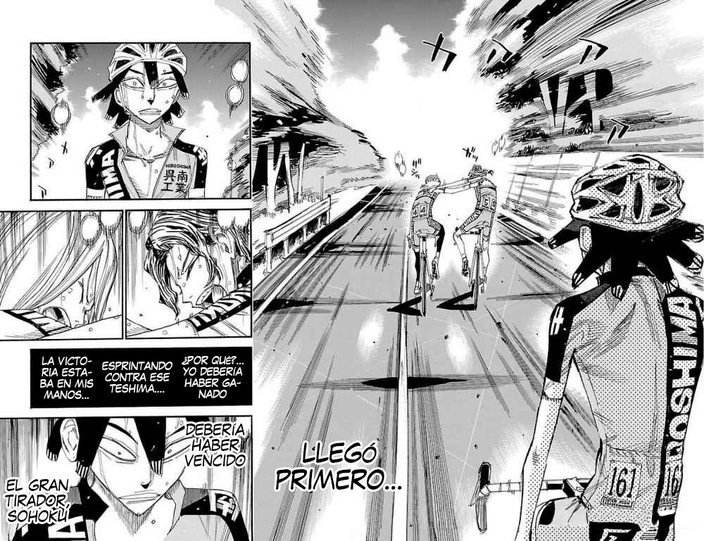 Yowamushi Pedal Capitulo 448: El final del juego de la muerte página 3