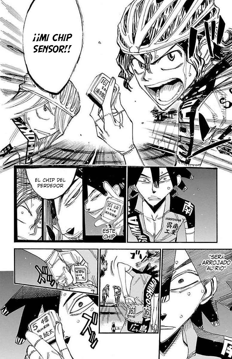 Yowamushi Pedal Capitulo 448: El final del juego de la muerte página 6