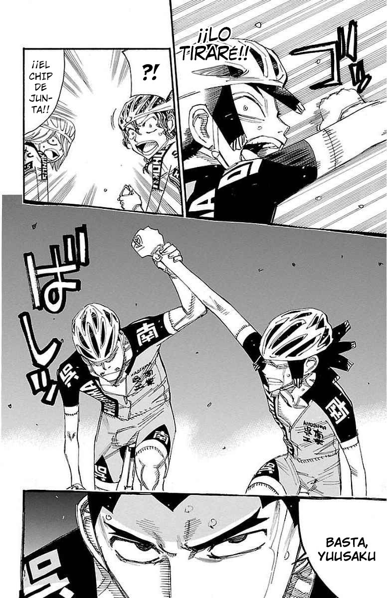 Yowamushi Pedal Capitulo 448: El final del juego de la muerte página 8