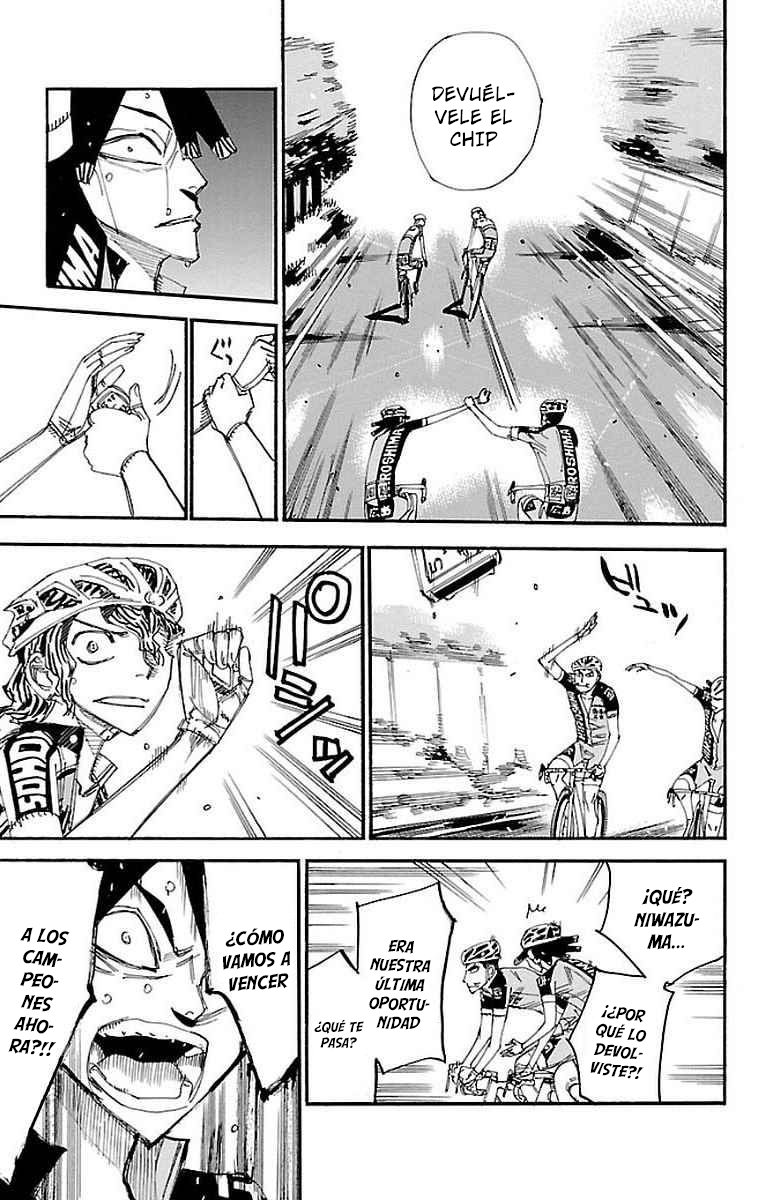 Yowamushi Pedal Capitulo 448: El final del juego de la muerte página 9
