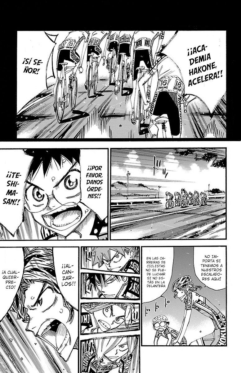 Yowamushi Pedal Capitulo 449: ¡¡La fuerza de seis personza!! página 11
