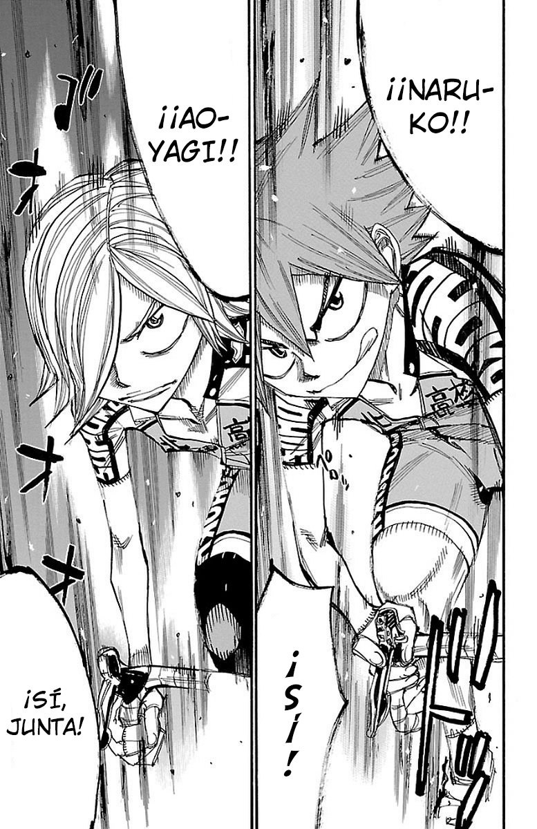 Yowamushi Pedal Capitulo 449: ¡¡La fuerza de seis personza!! página 13