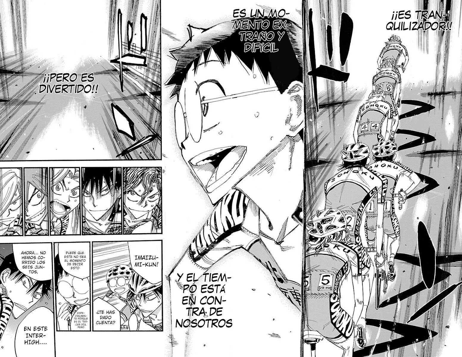 Yowamushi Pedal Capitulo 449: ¡¡La fuerza de seis personza!! página 18
