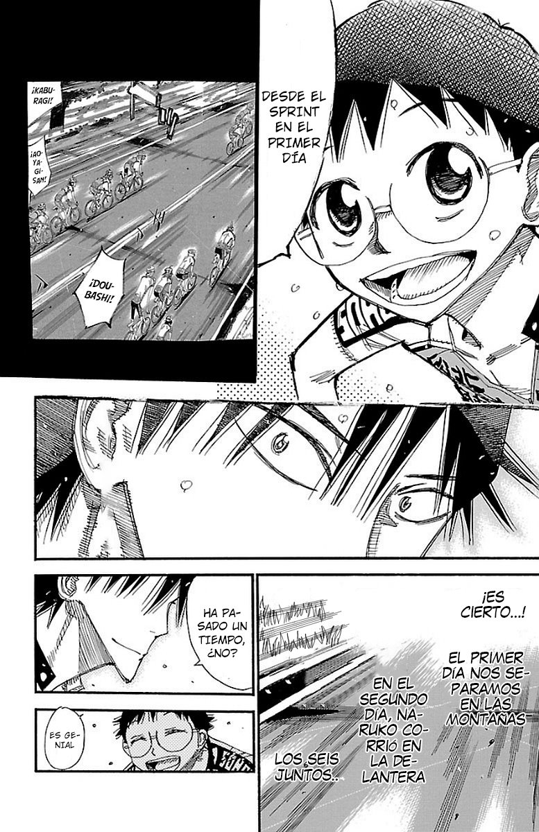 Yowamushi Pedal Capitulo 449: ¡¡La fuerza de seis personza!! página 19