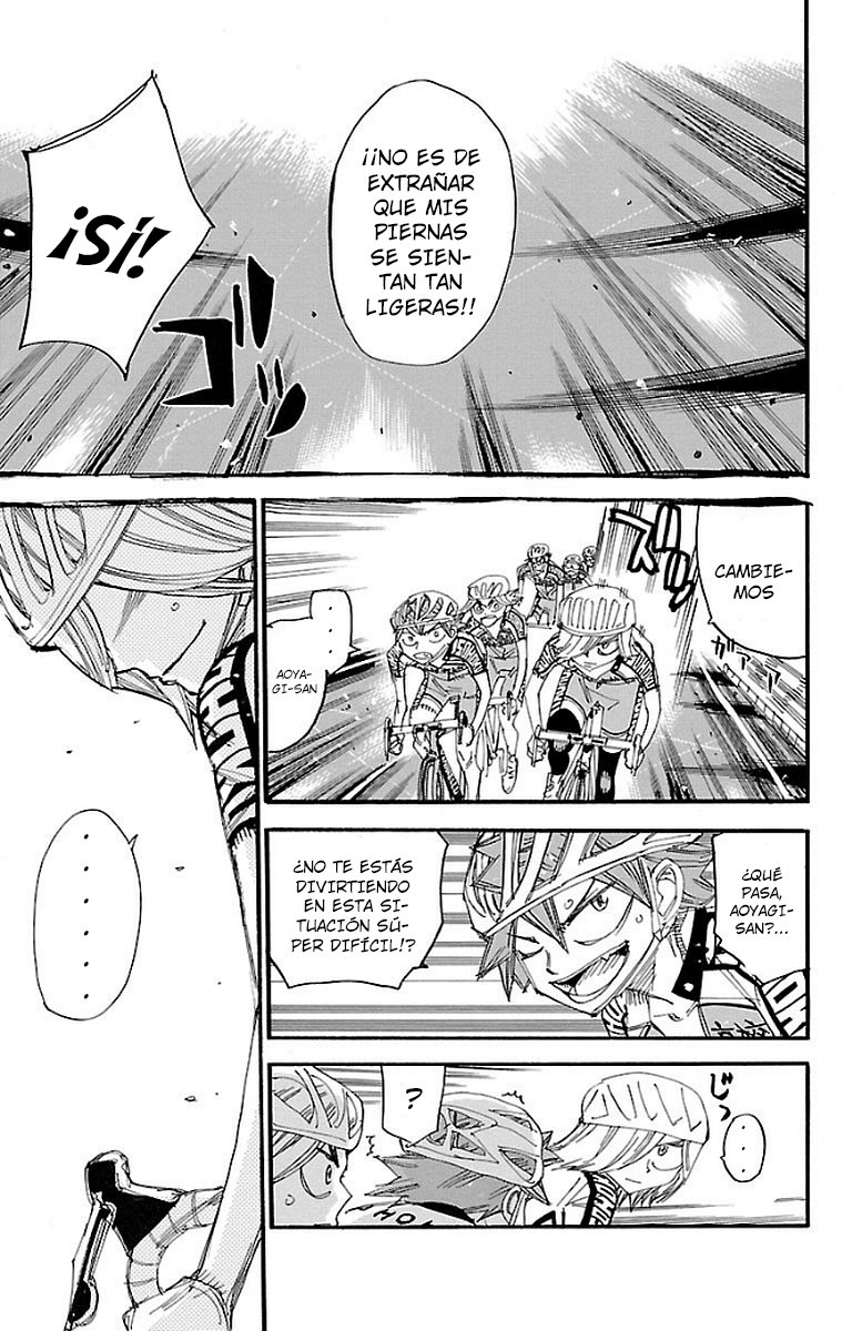 Yowamushi Pedal Capitulo 449: ¡¡La fuerza de seis personza!! página 20