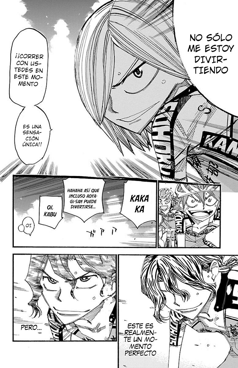 Yowamushi Pedal Capitulo 449: ¡¡La fuerza de seis personza!! página 21