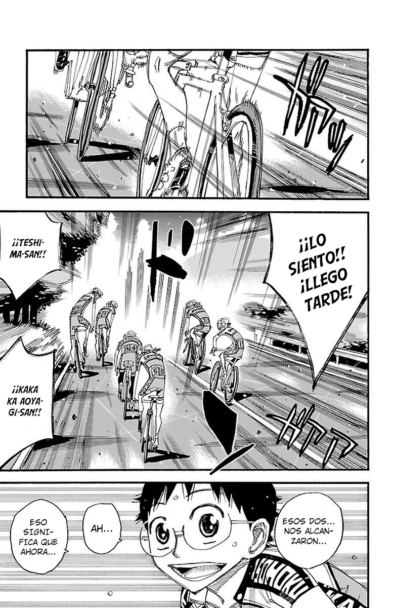 Yowamushi Pedal Capitulo 449: ¡¡La fuerza de seis personza!! página 6