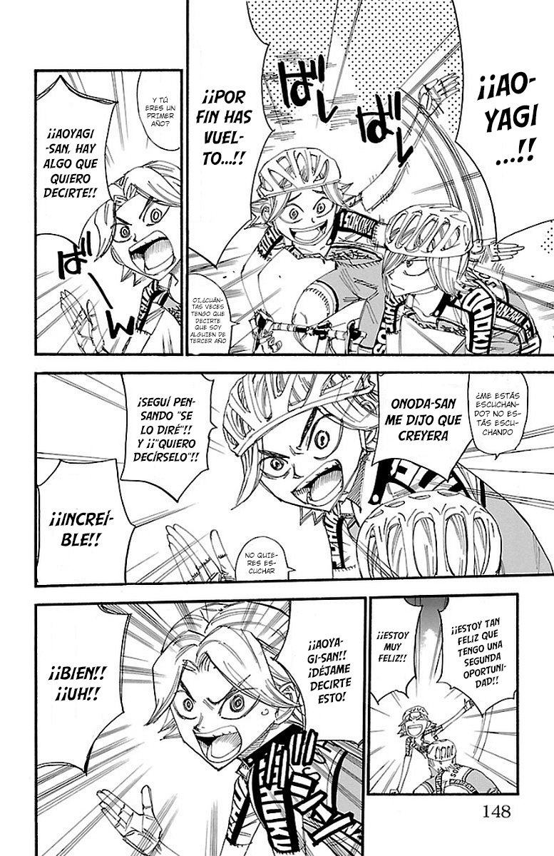Yowamushi Pedal Capitulo 449: ¡¡La fuerza de seis personza!! página 8