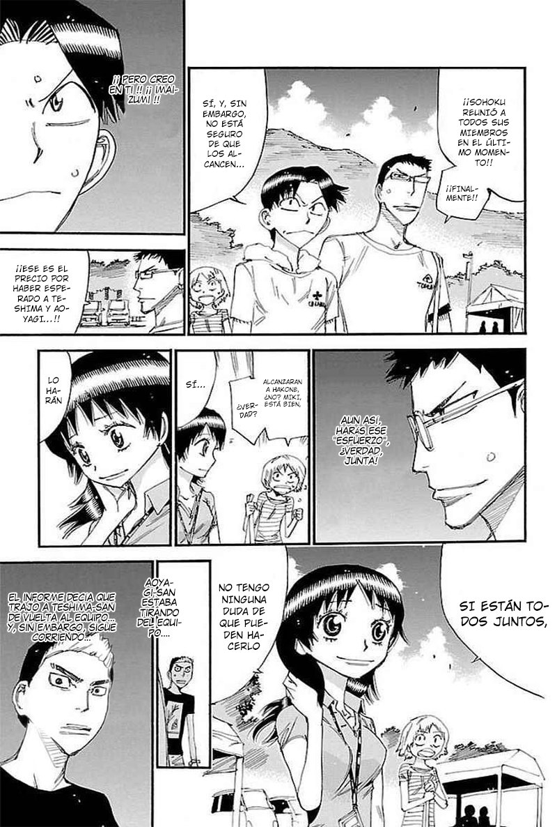 Yowamushi Pedal Capitulo 450: ¡ALCANZARLOS! página 11