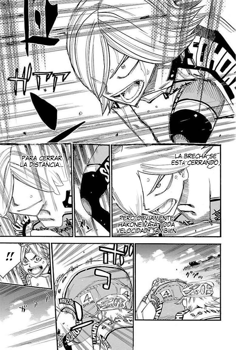 Yowamushi Pedal Capitulo 450: ¡ALCANZARLOS! página 13