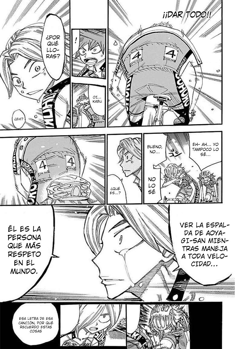 Yowamushi Pedal Capitulo 450: ¡ALCANZARLOS! página 16
