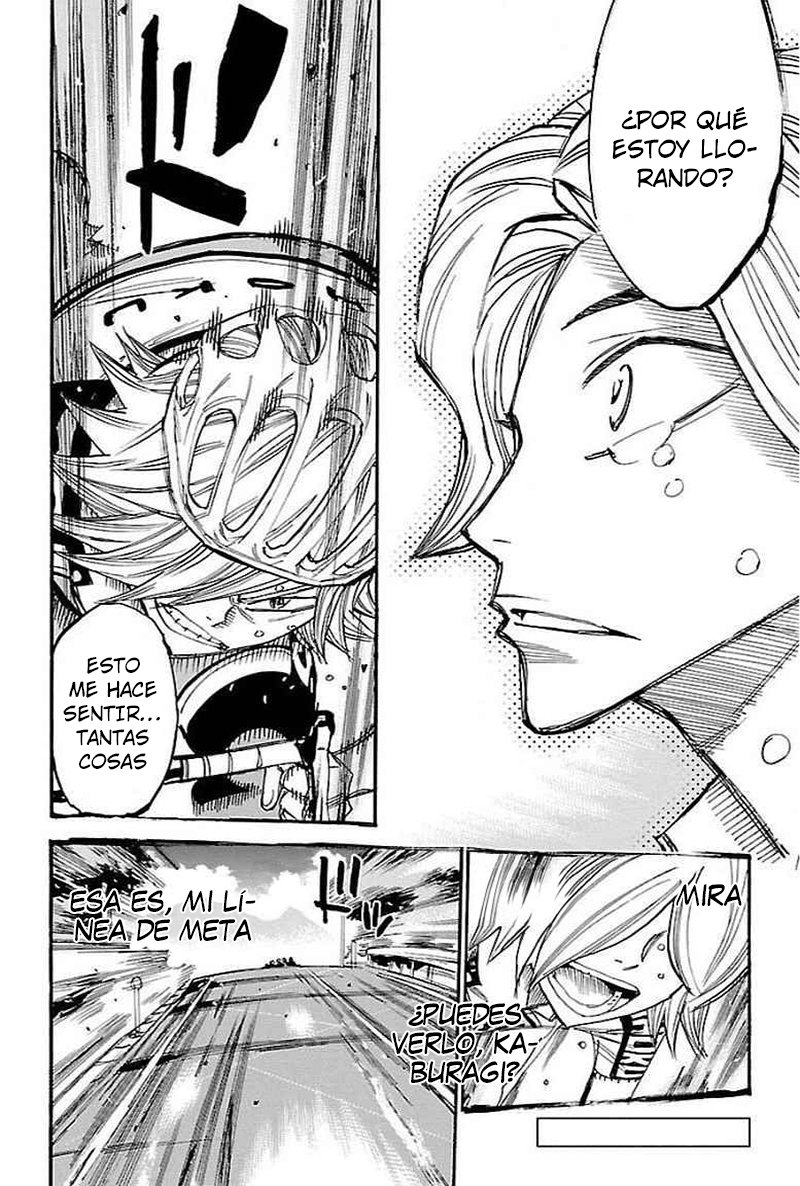 Yowamushi Pedal Capitulo 450: ¡ALCANZARLOS! página 17