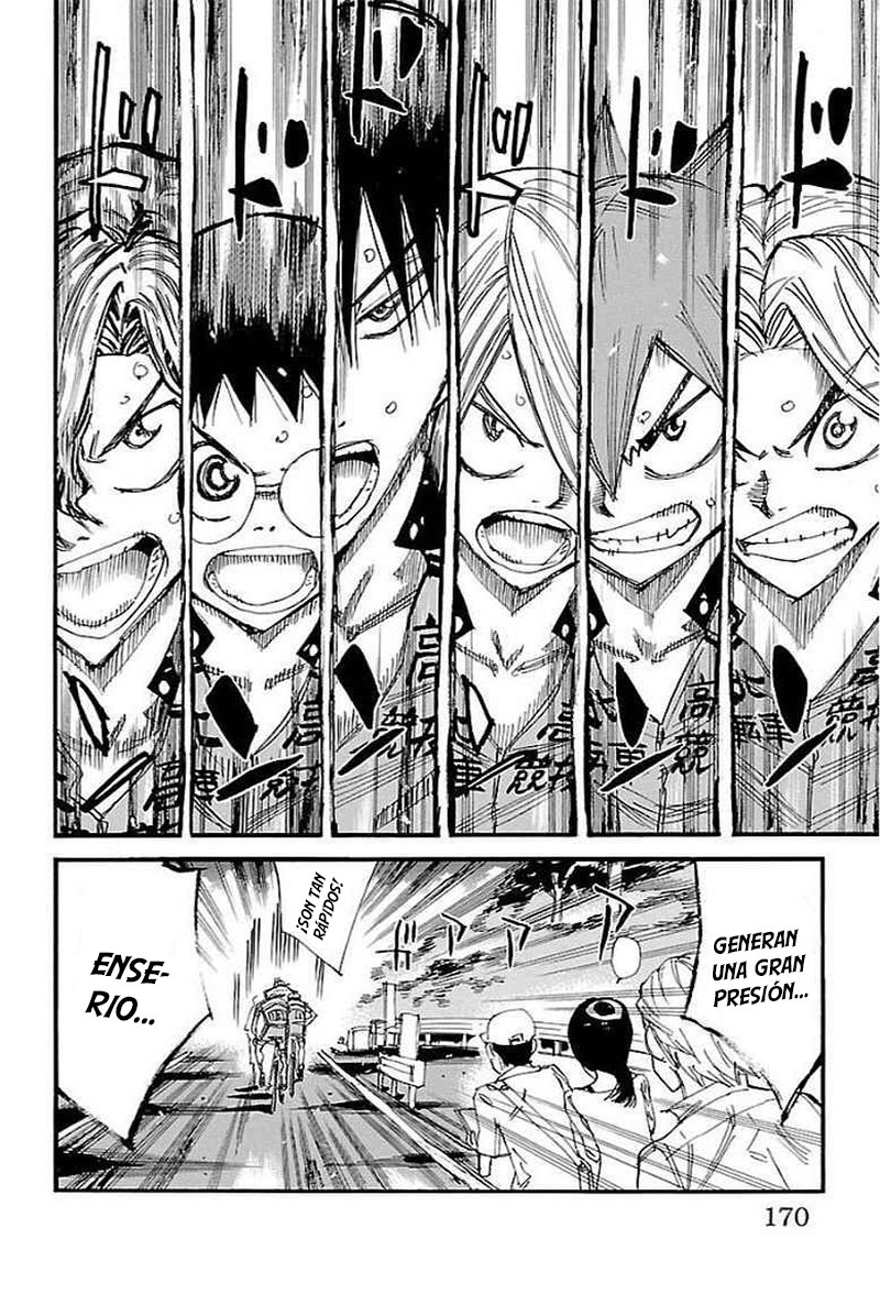Yowamushi Pedal Capitulo 450: ¡ALCANZARLOS! página 4