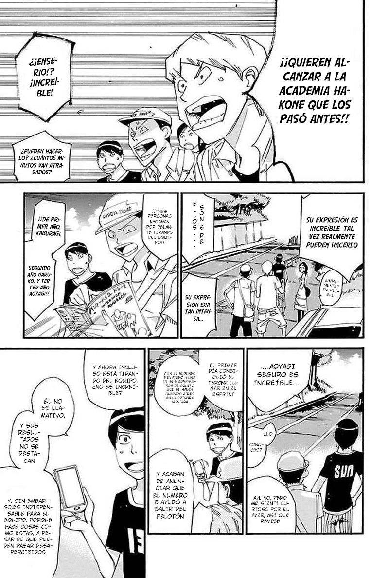 Yowamushi Pedal Capitulo 450: ¡ALCANZARLOS! página 5
