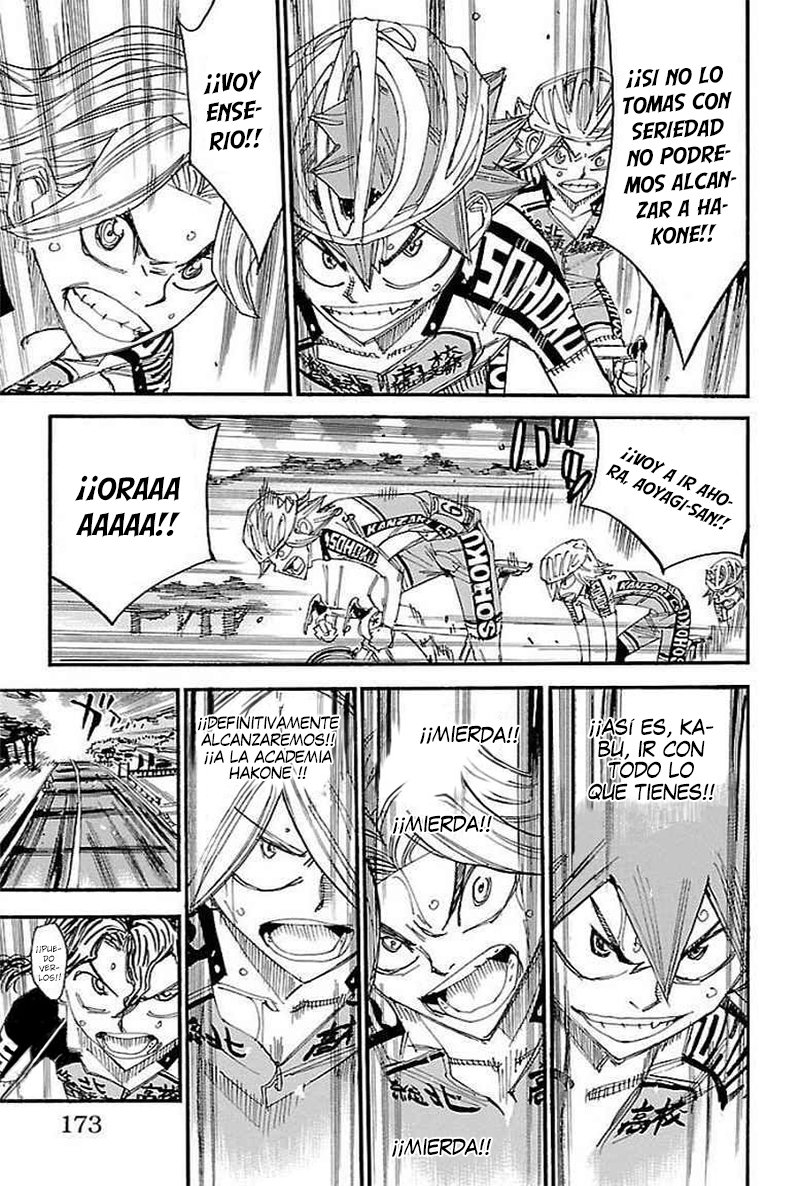 Yowamushi Pedal Capitulo 450: ¡ALCANZARLOS! página 7