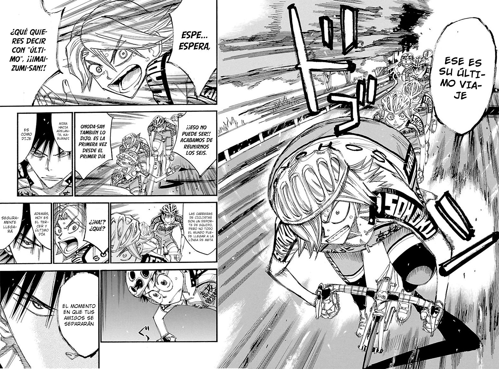 Yowamushi Pedal Capitulo 451: Lágrimas página 12