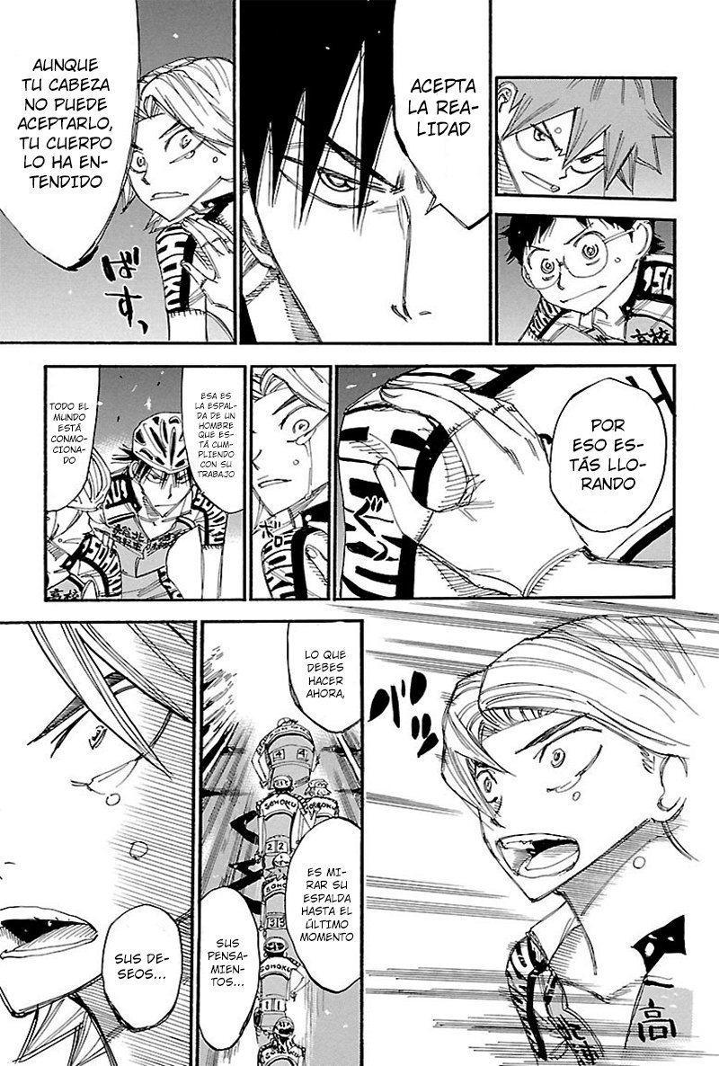 Yowamushi Pedal Capitulo 451: Lágrimas página 14
