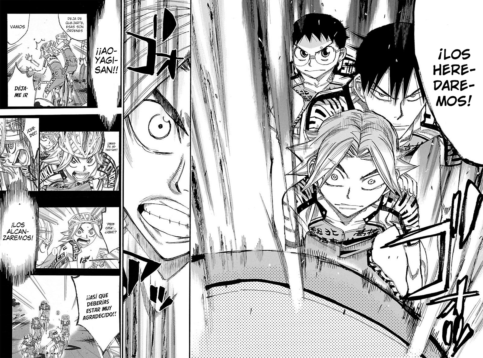 Yowamushi Pedal Capitulo 451: Lágrimas página 15