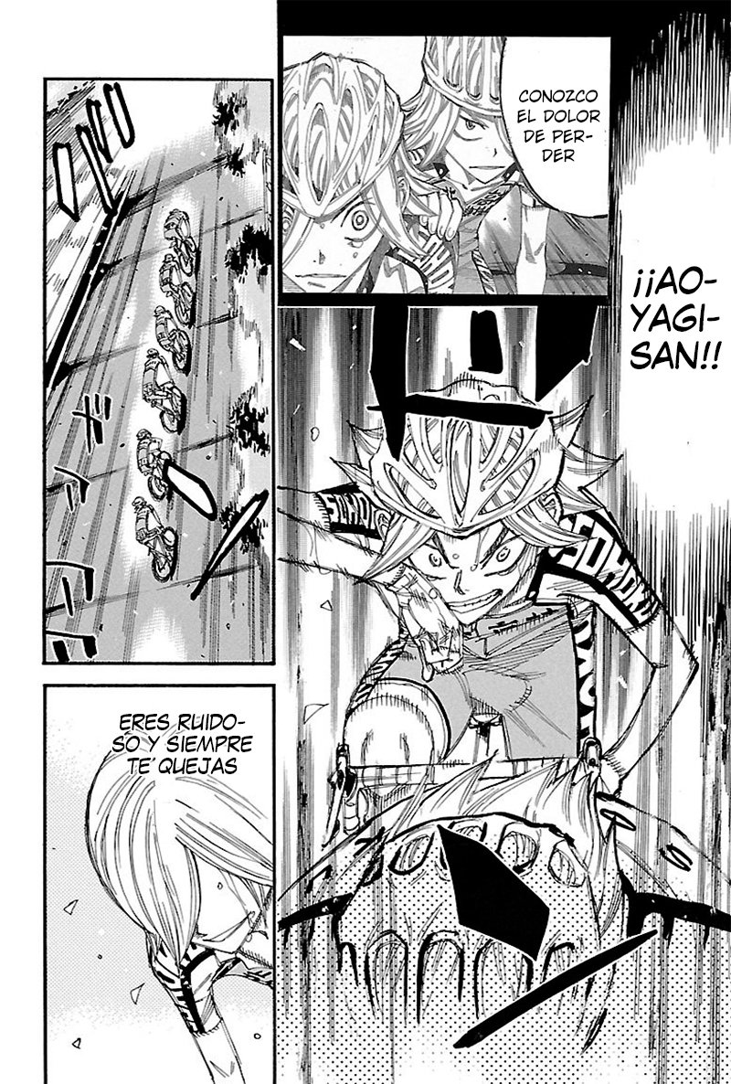 Yowamushi Pedal Capitulo 451: Lágrimas página 16