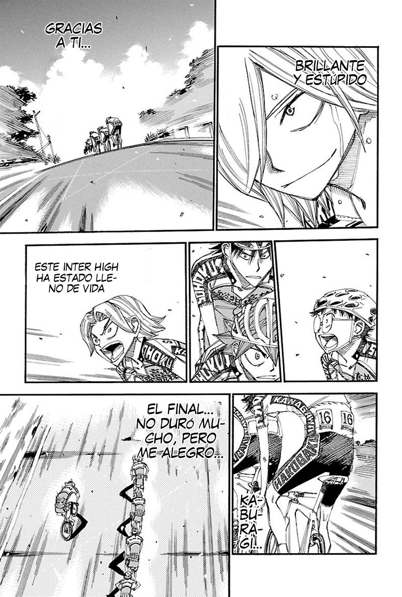 Yowamushi Pedal Capitulo 451: Lágrimas página 17
