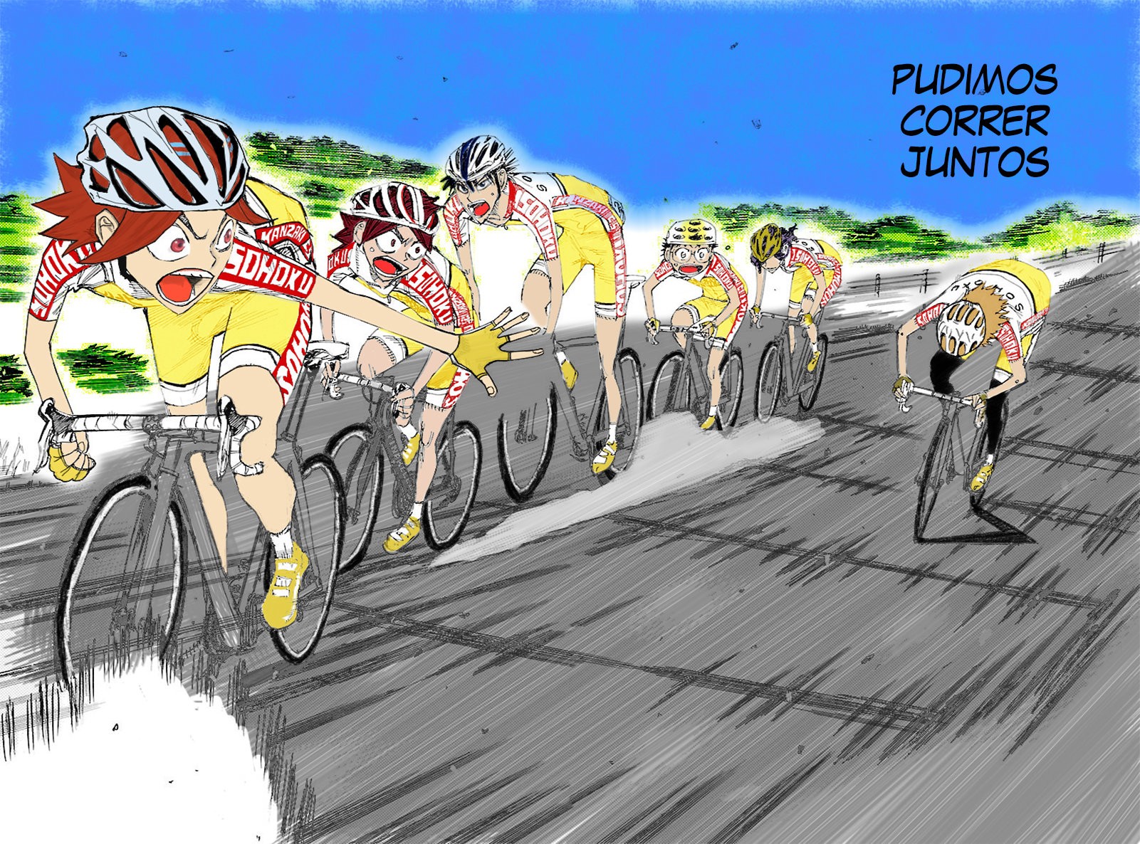 Yowamushi Pedal Capitulo 451: Lágrimas página 18