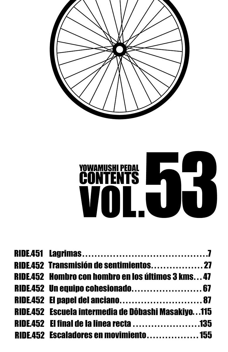 Yowamushi Pedal Capitulo 451: Lágrimas página 7