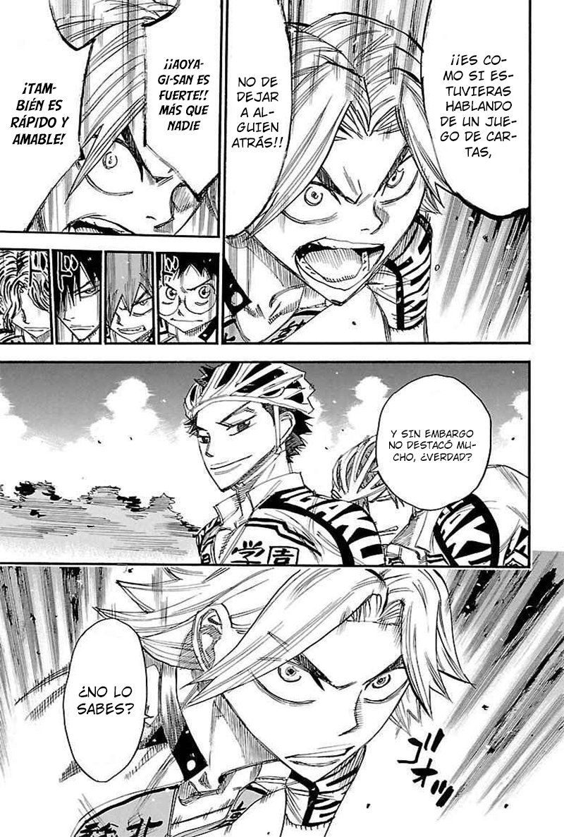 Yowamushi Pedal Capitulo 452: Sentimientos Heredados página 8