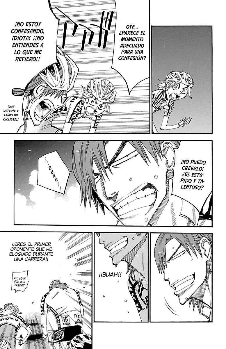 Yowamushi Pedal Capitulo 453: La colisión de los últimos 3 Km página 11