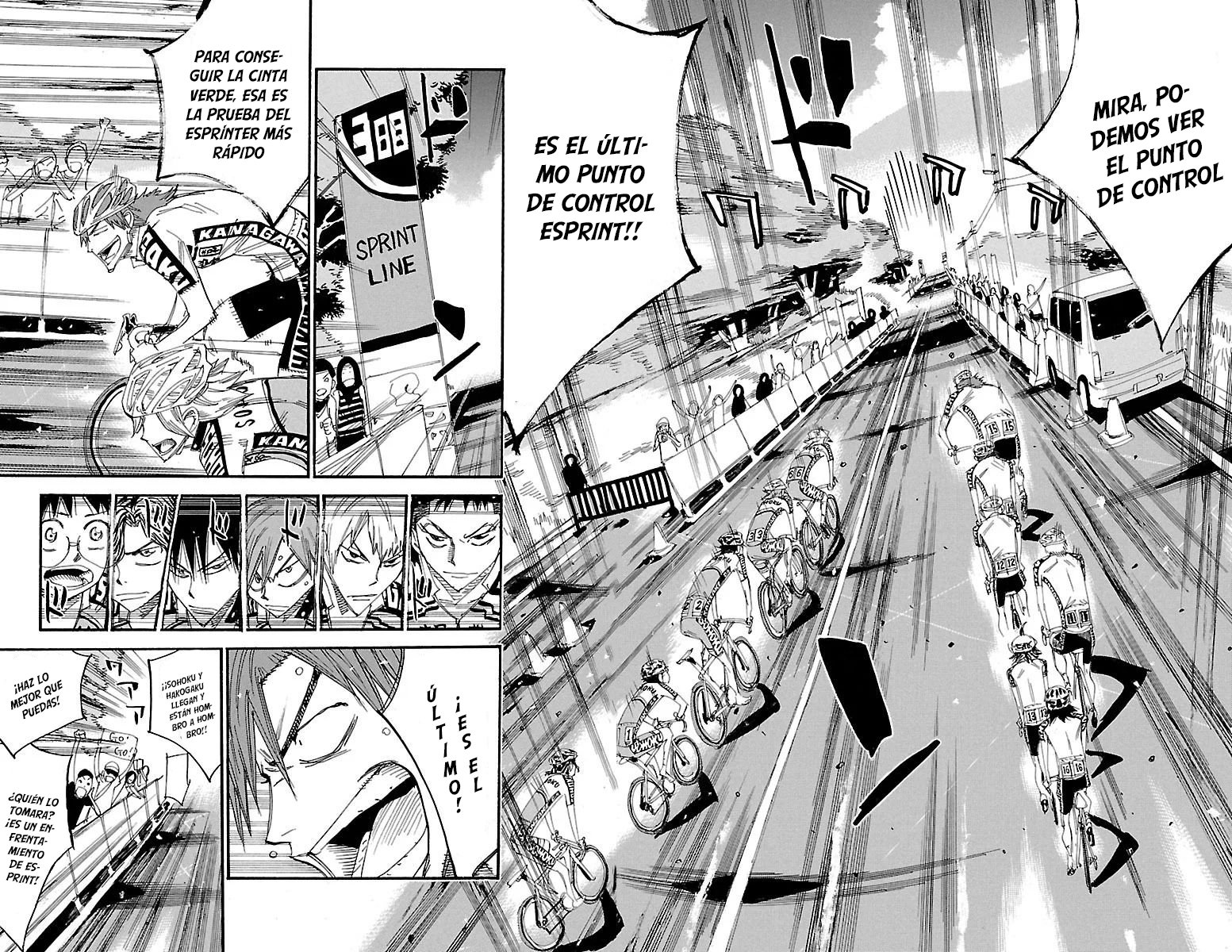Yowamushi Pedal Capitulo 453: La colisión de los últimos 3 Km página 12