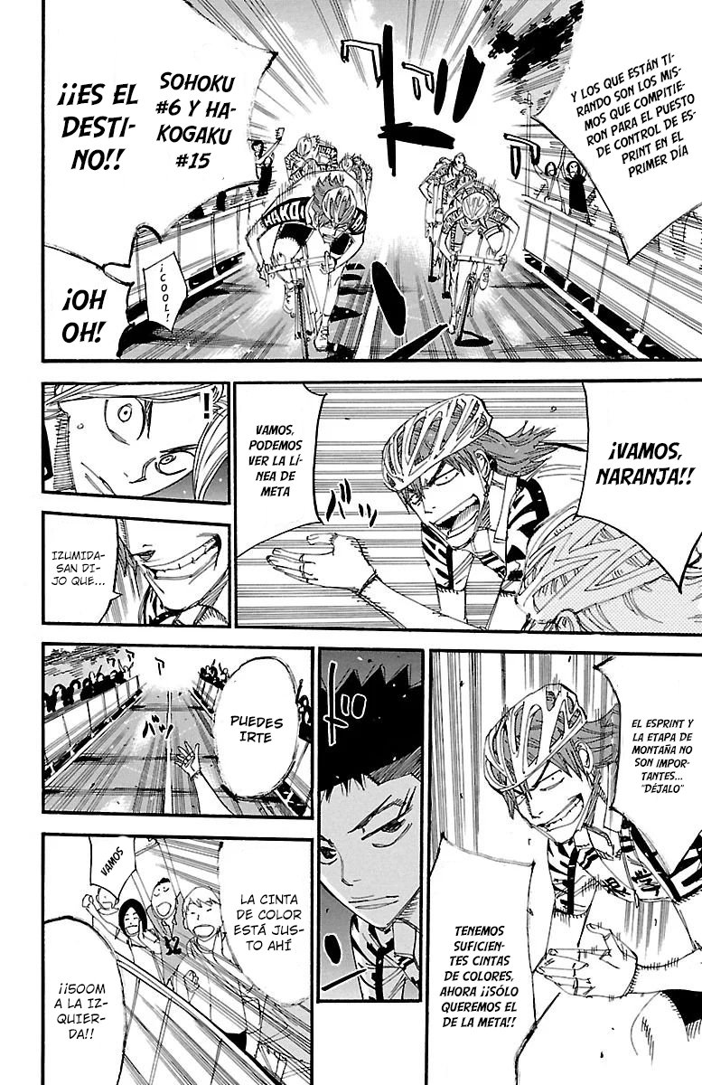 Yowamushi Pedal Capitulo 453: La colisión de los últimos 3 Km página 13
