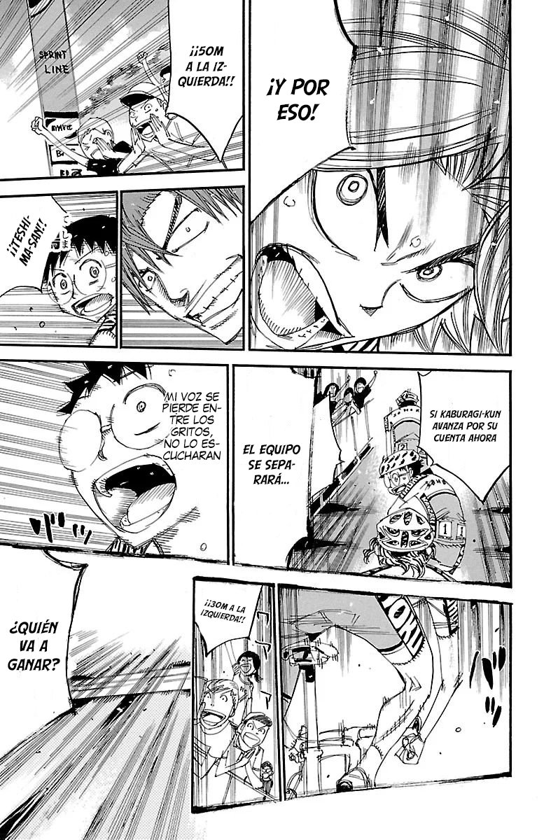 Yowamushi Pedal Capitulo 453: La colisión de los últimos 3 Km página 16