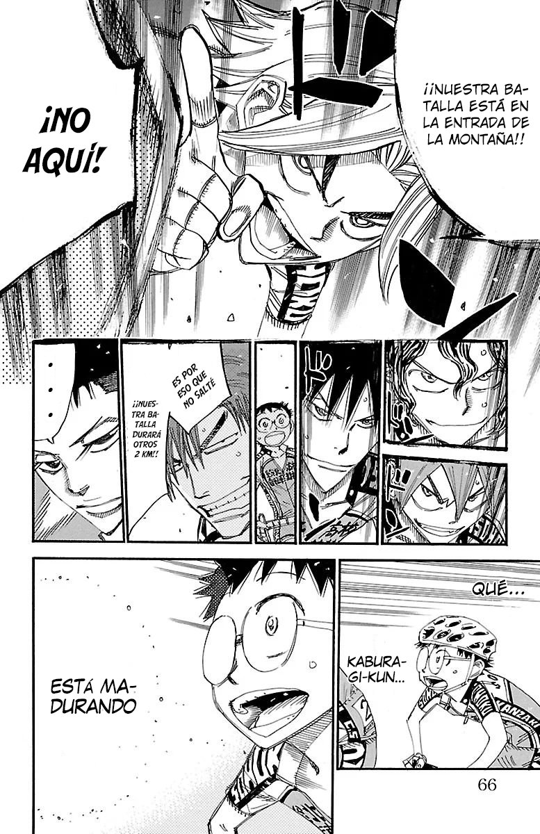 Yowamushi Pedal Capitulo 453: La colisión de los últimos 3 Km página 18