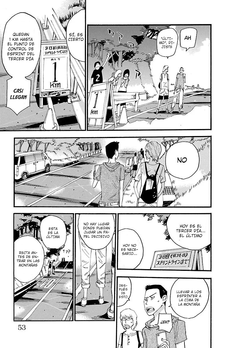 Yowamushi Pedal Capitulo 453: La colisión de los últimos 3 Km página 7