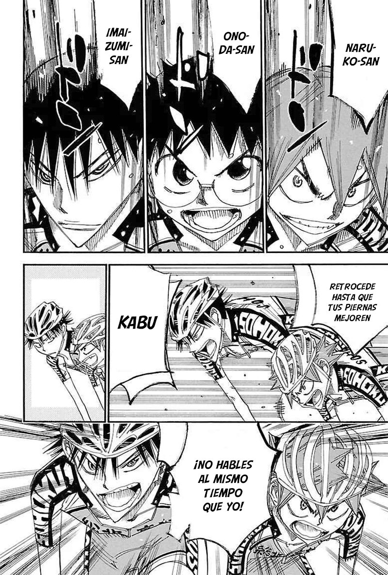 Yowamushi Pedal Capitulo 454: ¡¡Un equipo que se apoya mutuamente!! página 13