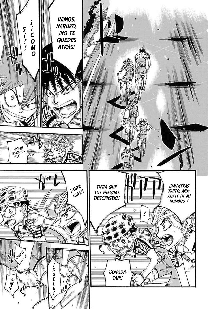 Yowamushi Pedal Capitulo 454: ¡¡Un equipo que se apoya mutuamente!! página 14