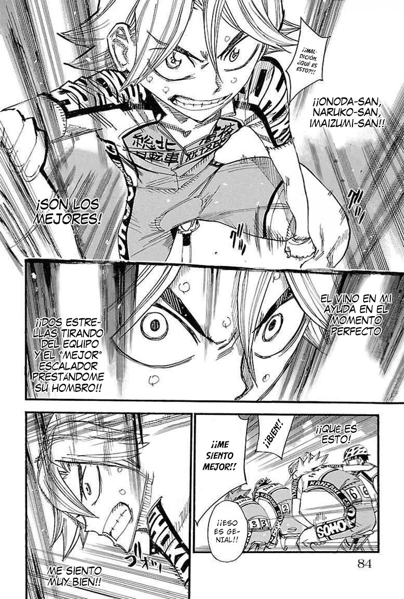 Yowamushi Pedal Capitulo 454: ¡¡Un equipo que se apoya mutuamente!! página 15