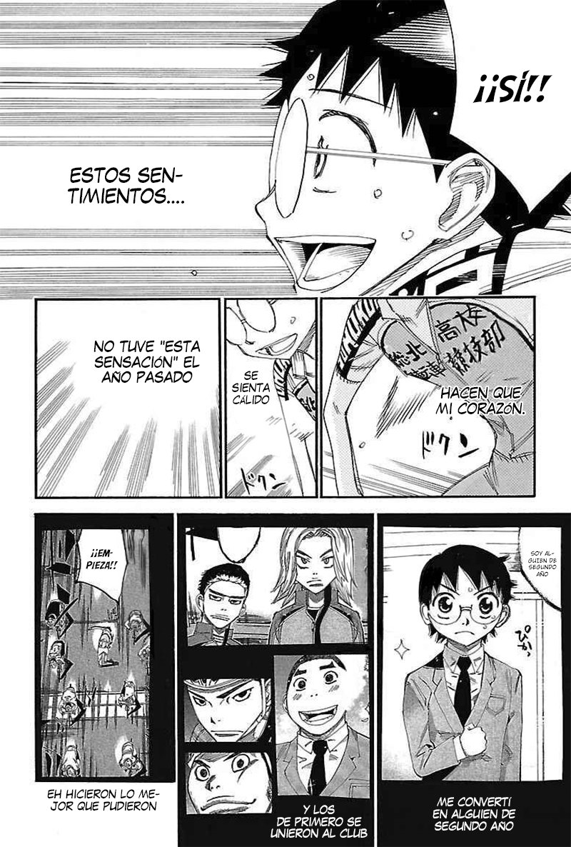Yowamushi Pedal Capitulo 454: ¡¡Un equipo que se apoya mutuamente!! página 3
