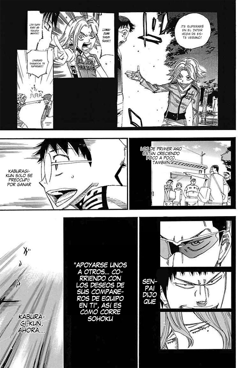 Yowamushi Pedal Capitulo 454: ¡¡Un equipo que se apoya mutuamente!! página 4