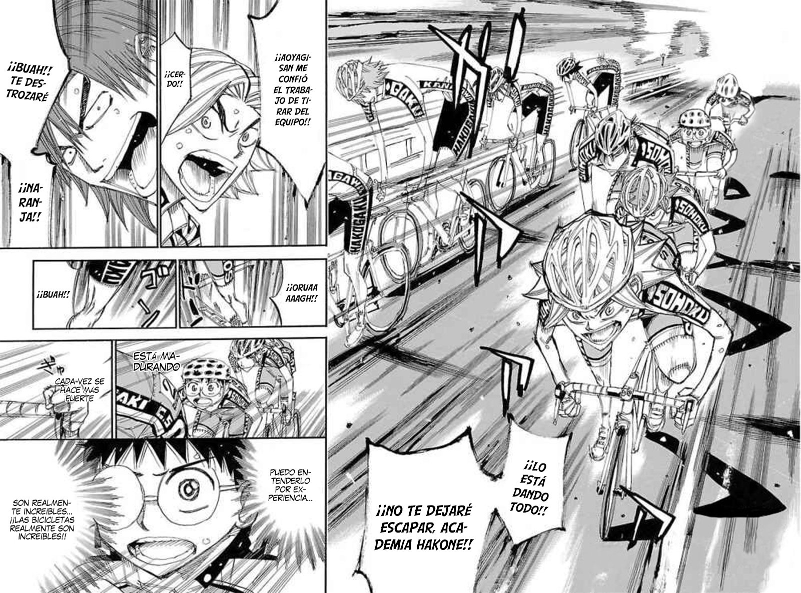 Yowamushi Pedal Capitulo 454: ¡¡Un equipo que se apoya mutuamente!! página 5
