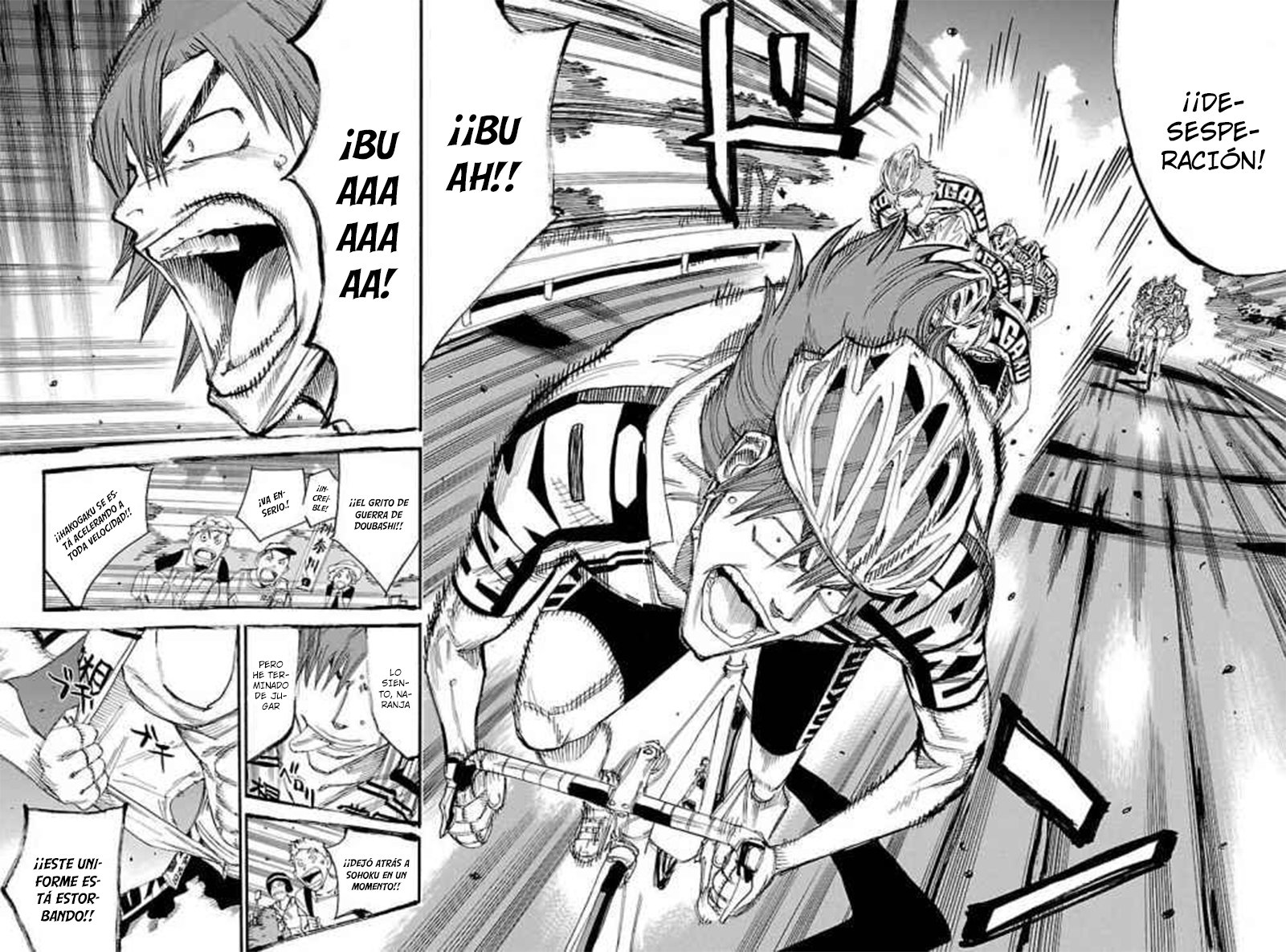 Yowamushi Pedal Capitulo 454: ¡¡Un equipo que se apoya mutuamente!! página 8