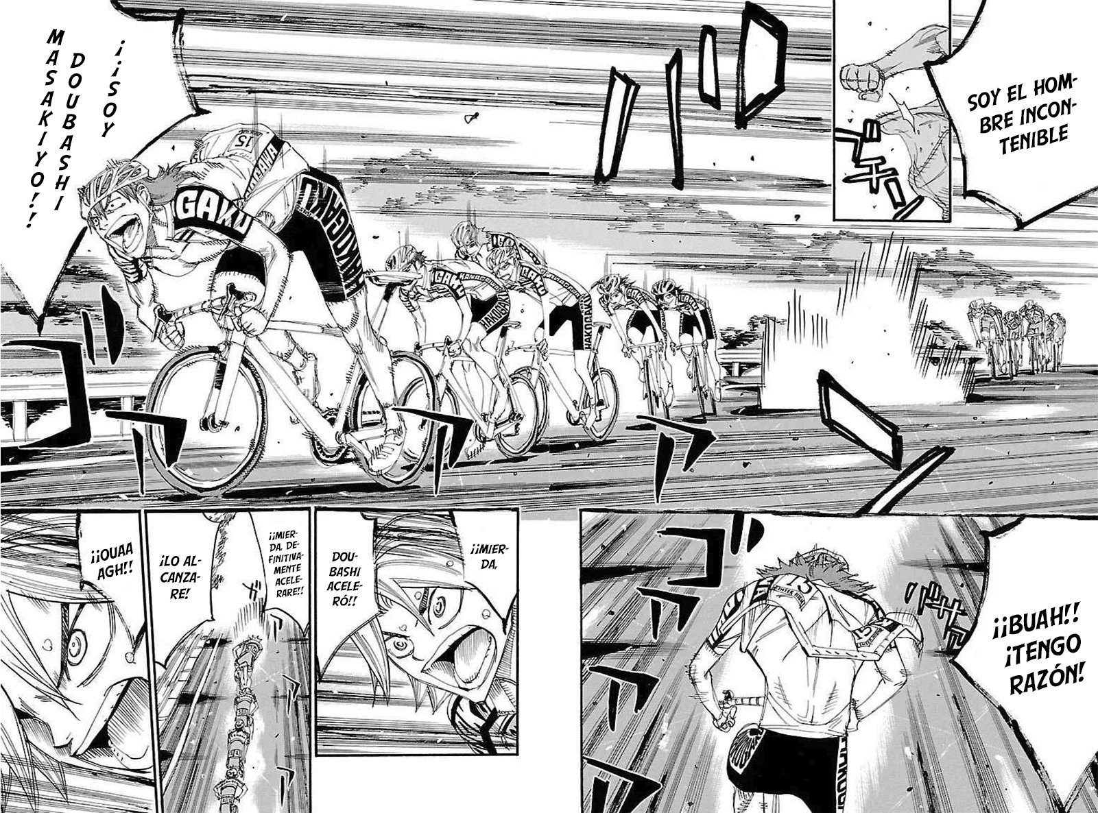 Yowamushi Pedal Capitulo 454: ¡¡Un equipo que se apoya mutuamente!! página 9