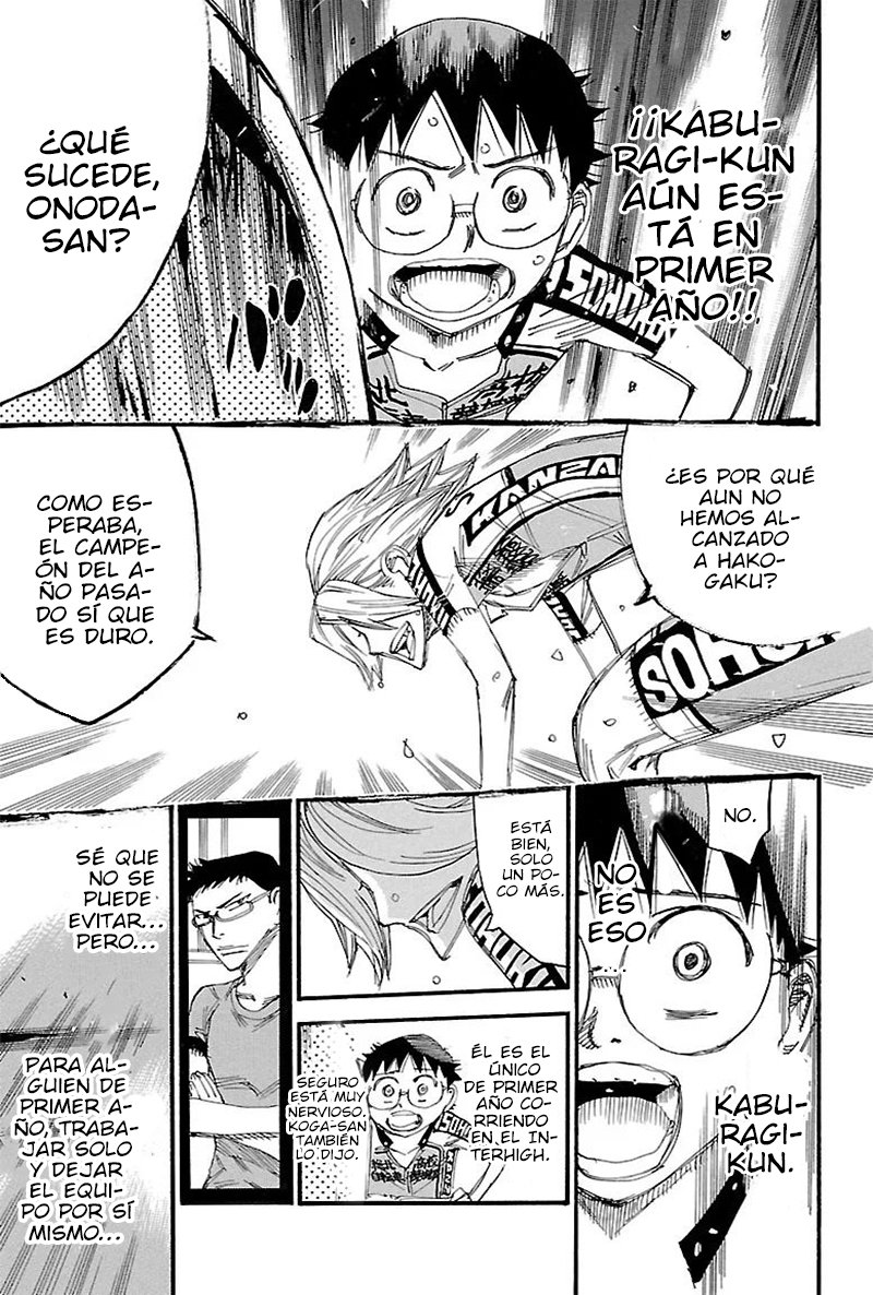 Yowamushi Pedal Capitulo 455: El papel de un senpai página 10