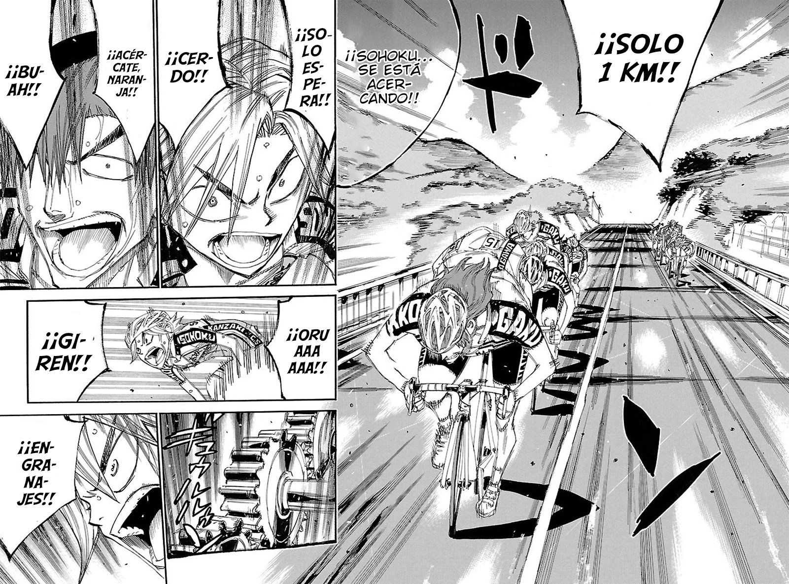 Yowamushi Pedal Capitulo 455: El papel de un senpai página 14