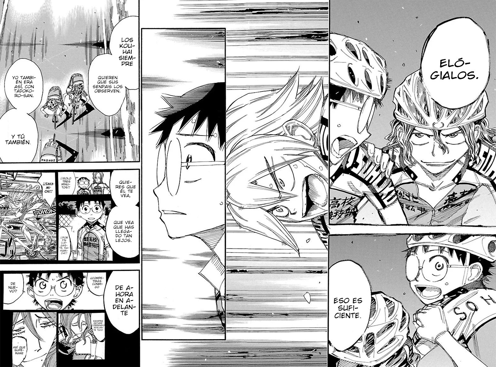 Yowamushi Pedal Capitulo 455: El papel de un senpai página 17