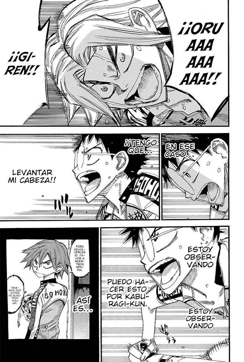 Yowamushi Pedal Capitulo 455: El papel de un senpai página 19