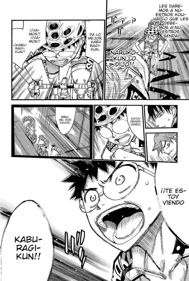 Yowamushi Pedal Capitulo 455: El papel de un senpai página 20