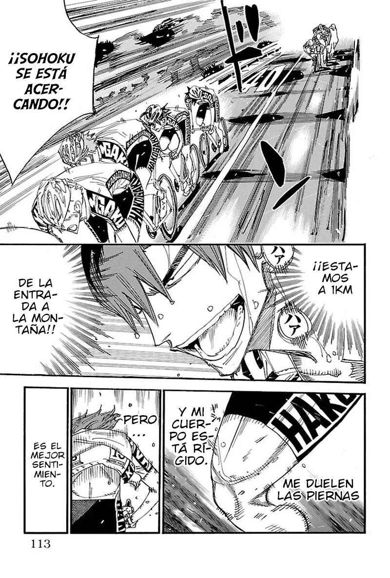 Yowamushi Pedal Capitulo 455: El papel de un senpai página 23